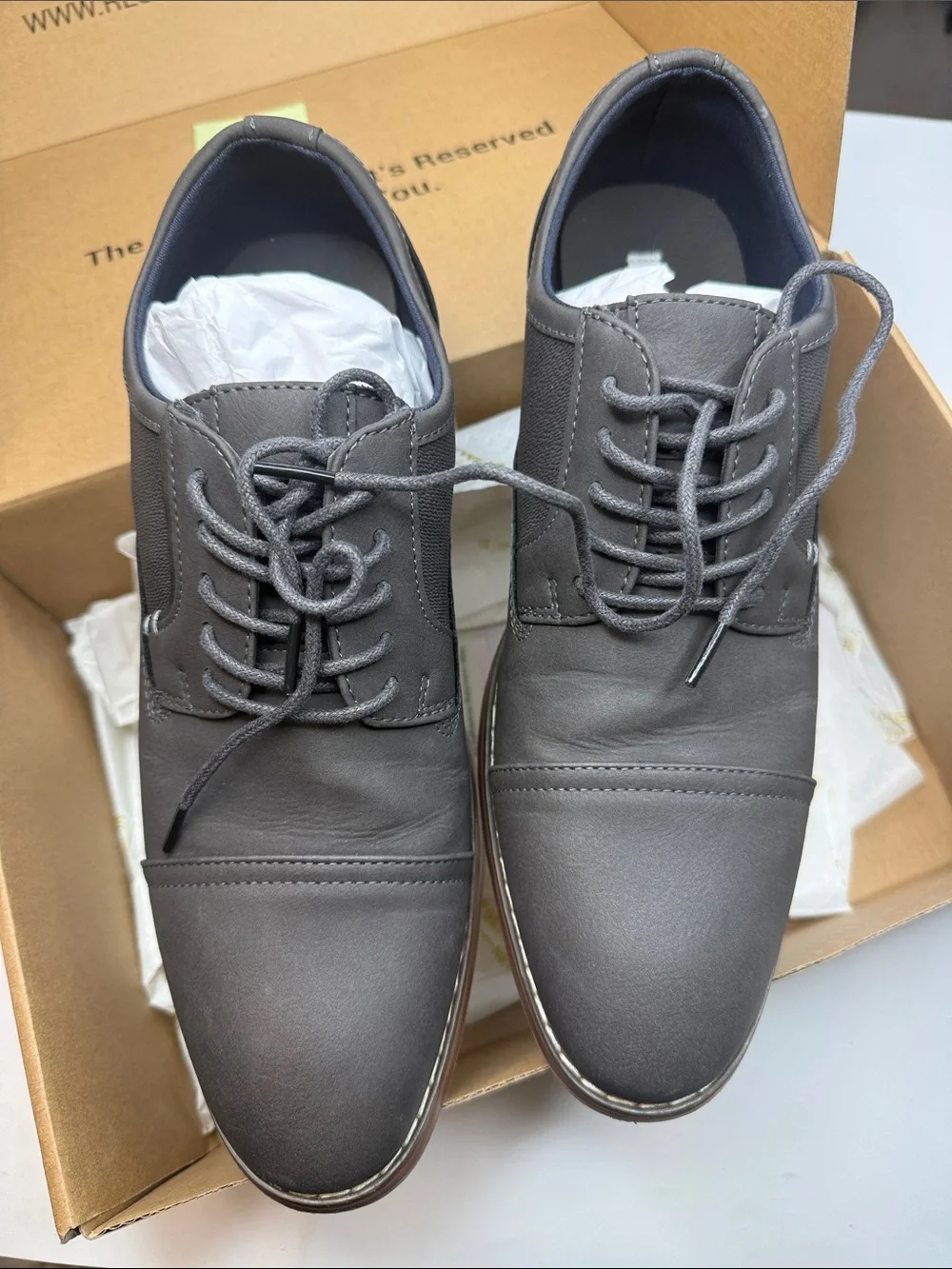 Reserved Footwear Men's Asher Oxford Casual Shoe Size 8.5